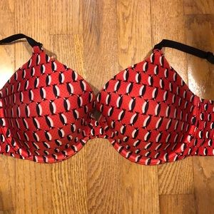 VS perfect coverage bra 34DD penguin print